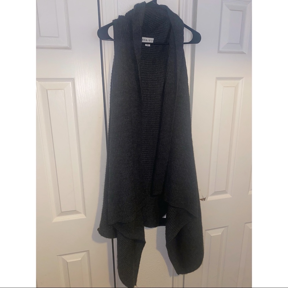 Waterfall sweater vest